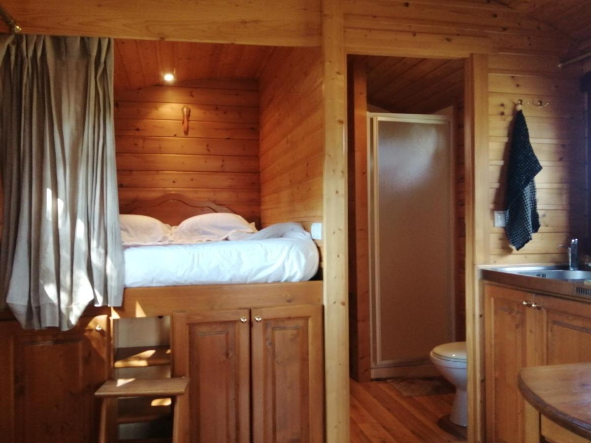 Les Roulottes De La Ferme Des Chanaux Saint-Julien-d'Ance Bagian luar foto