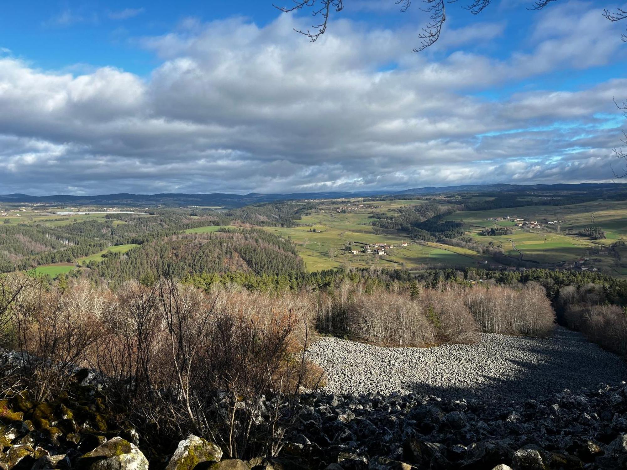 Les Roulottes De La Ferme Des Chanaux Saint-Julien-d'Ance Bagian luar foto