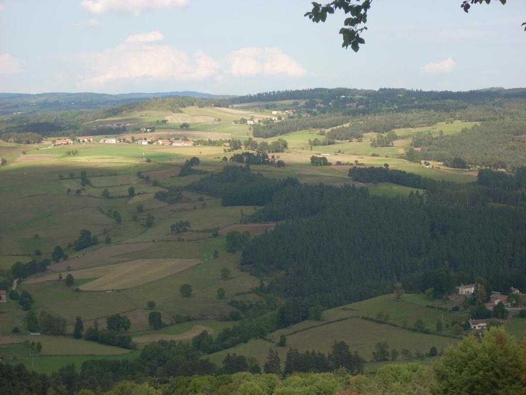 Les Roulottes De La Ferme Des Chanaux Saint-Julien-d'Ance Bagian luar foto